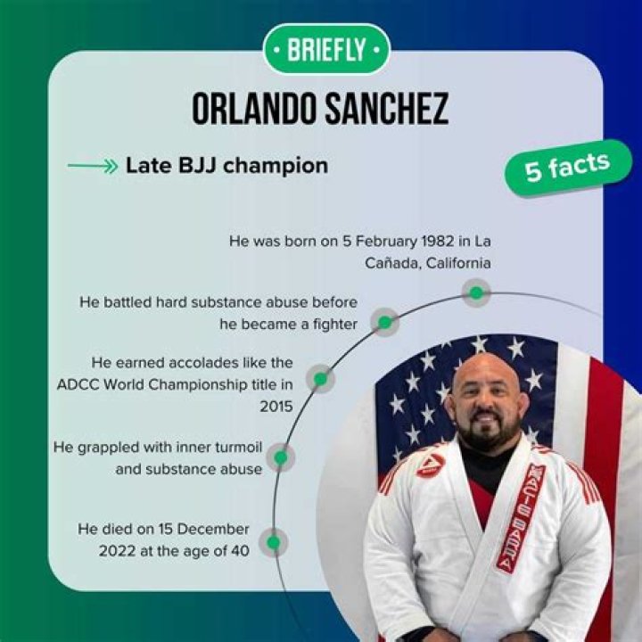 How did Orlando Sanchez die? ADCC champion cause of death Explained