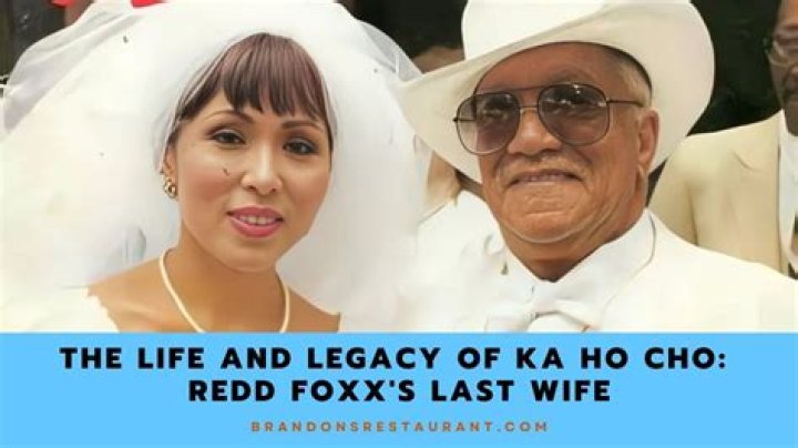 Redd Foxx has been Married to his Wife, Kaho Cho, since 1991